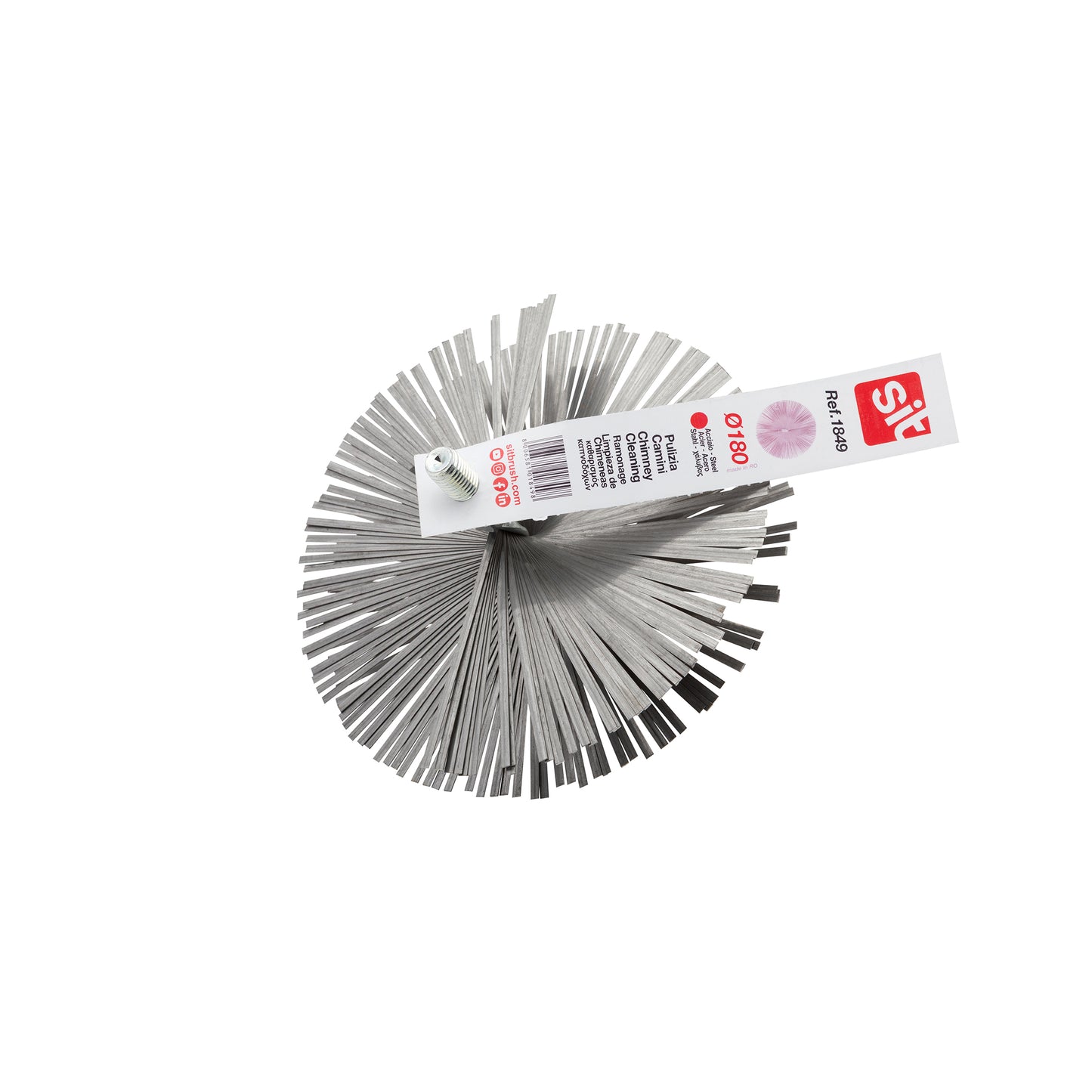 Escovilhão de Limpeza de Chaminé