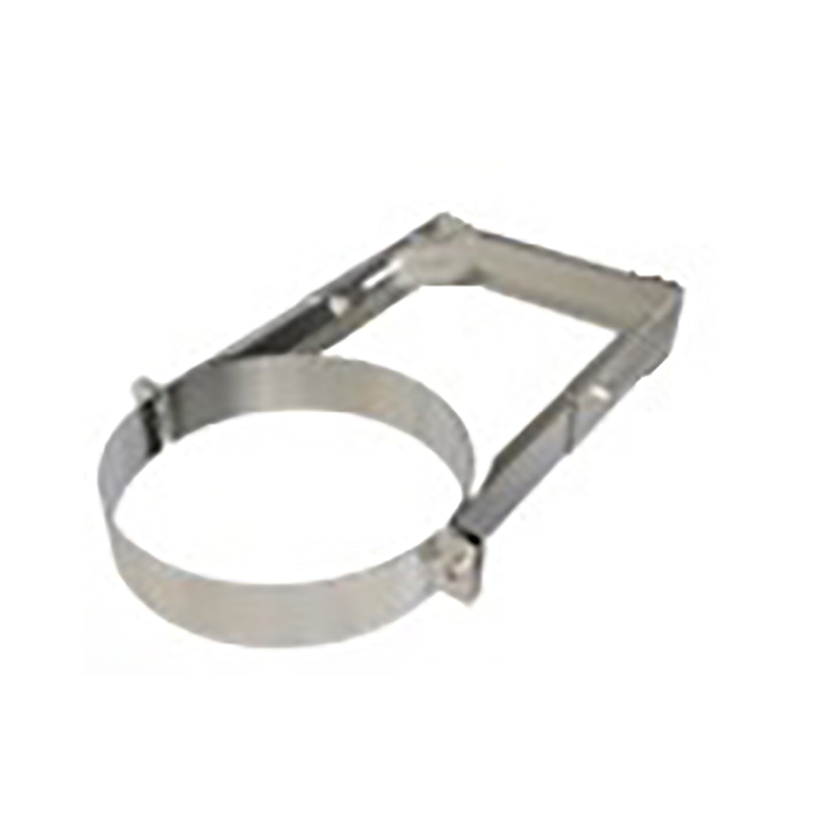 Abraçadeira Inox de Parede Ajustável