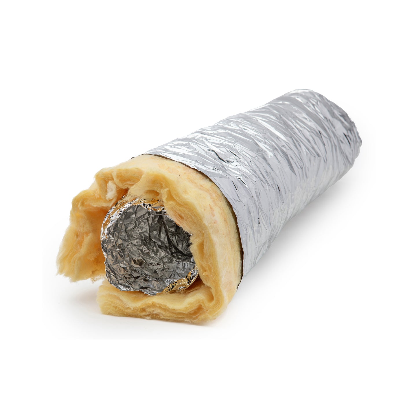 Tubo em Alumínio Flexível com isolamento