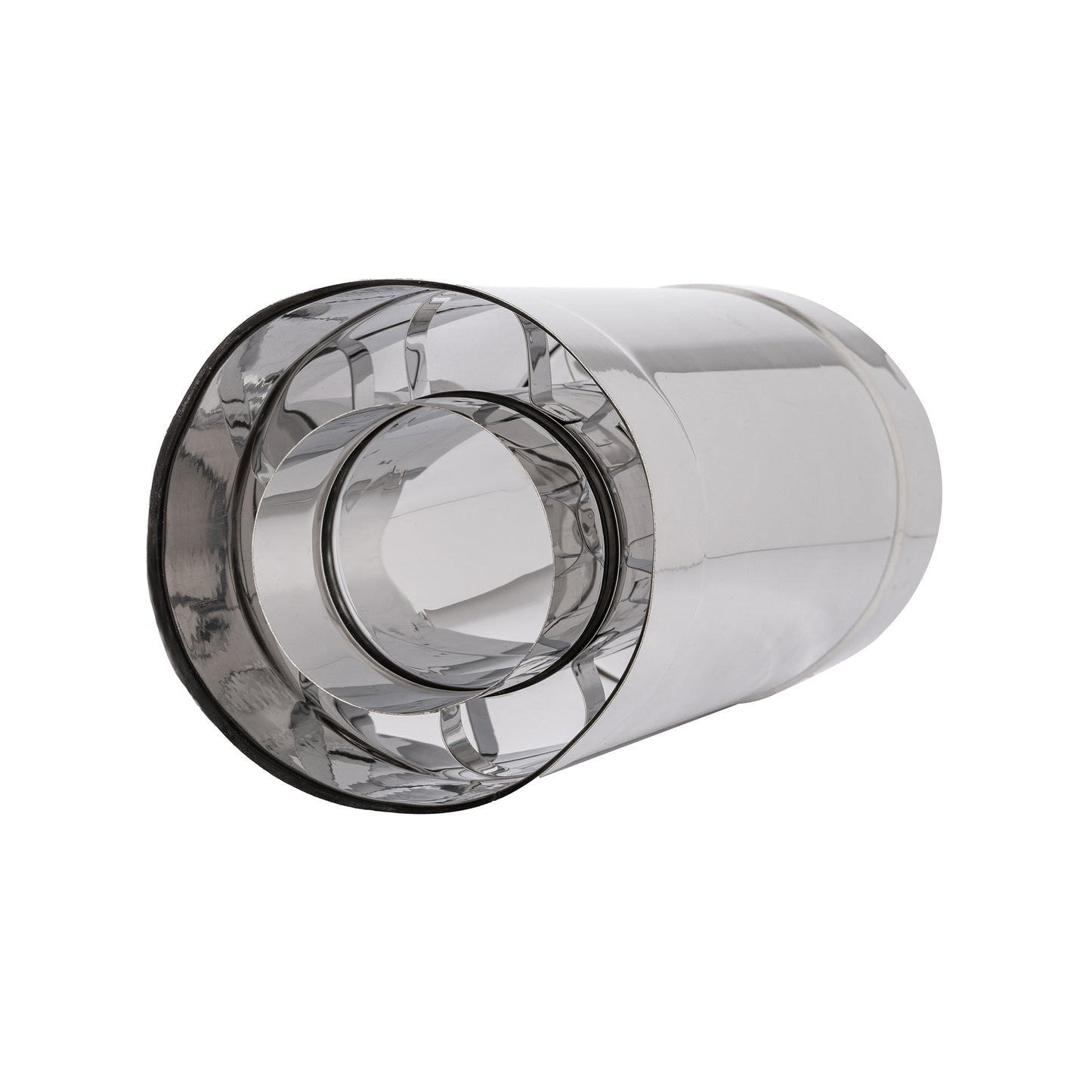 Tubo Inox Bifluxo - 0,33 Metros