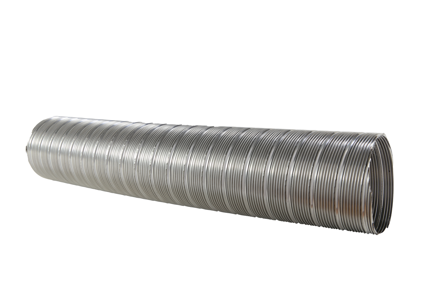 Tubo Inox Flexível 304 Parede Simples - 5 Metros