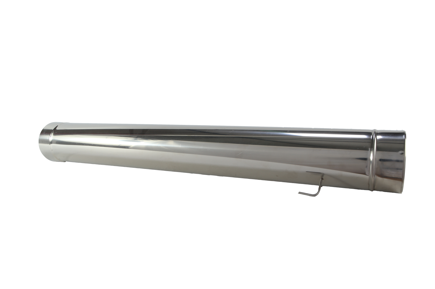 Tubo Inox Rígido com Registo - 0,33 Metros