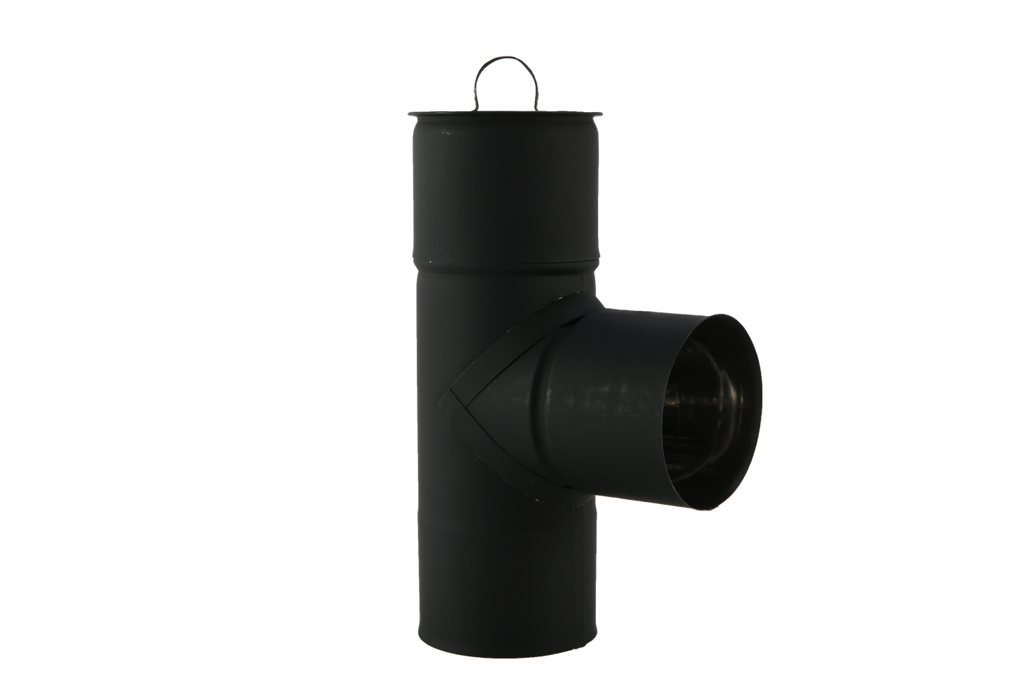 Tê com tampo Inox Preto