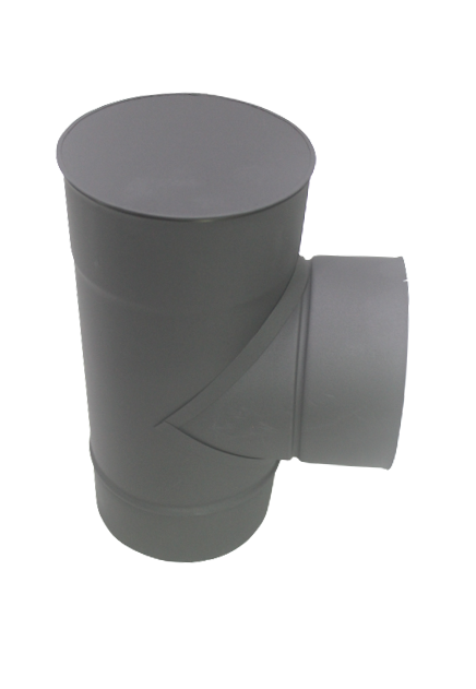 Tê com tampo Inox Antracite