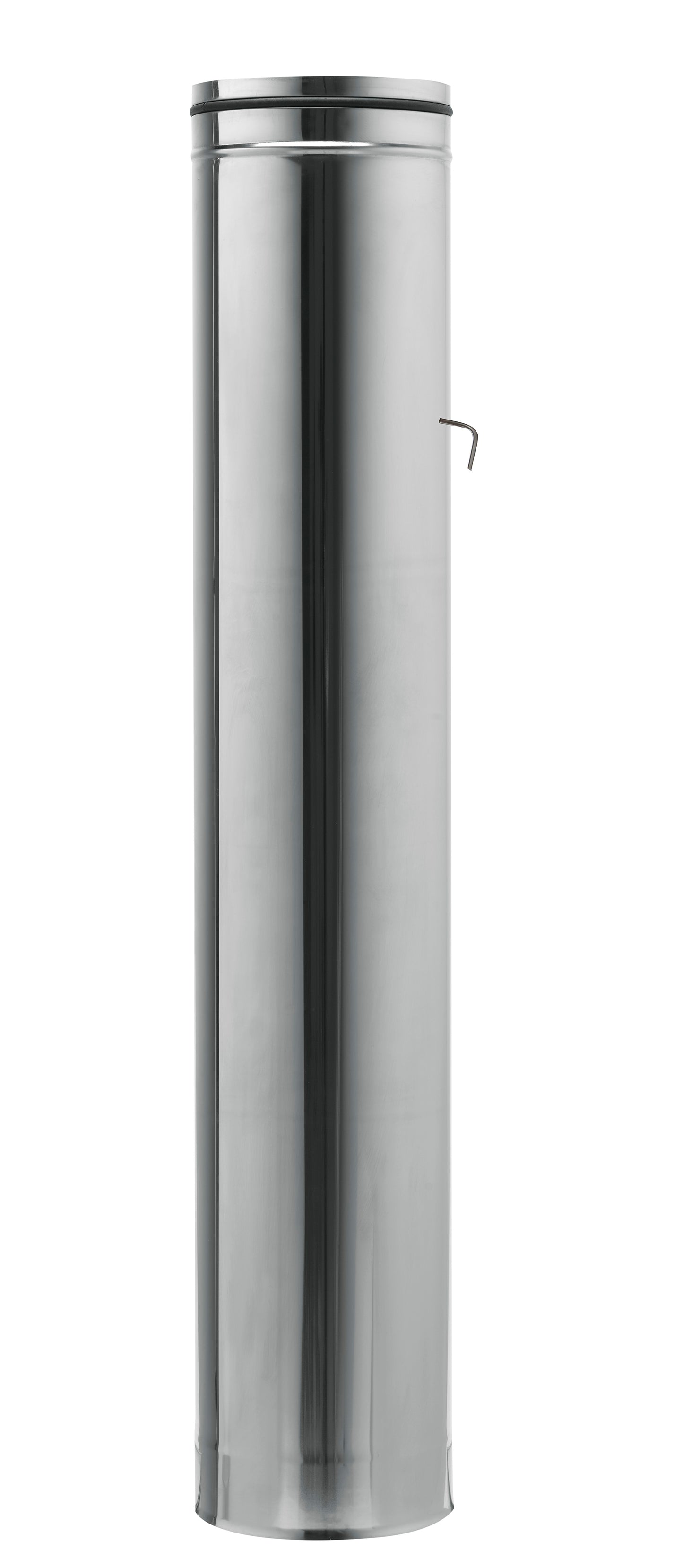 Tubo Inox Rígido com Registo Seal - 1 Metro