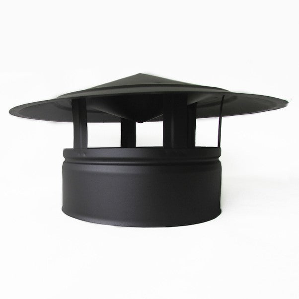 Chapéu Inox Duplo Preto sem aba TA
