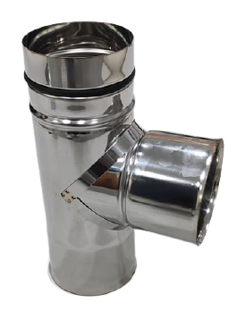 Tê Inox Seal sem tampo