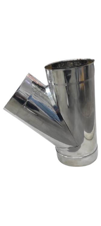 Forquilha Inox Bifluxo