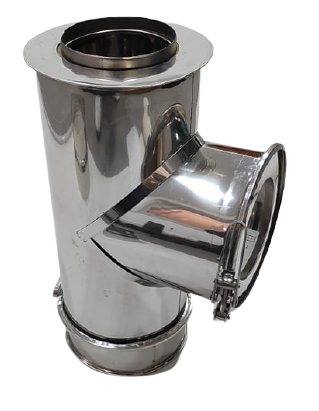 Tê Inox Duplo TF