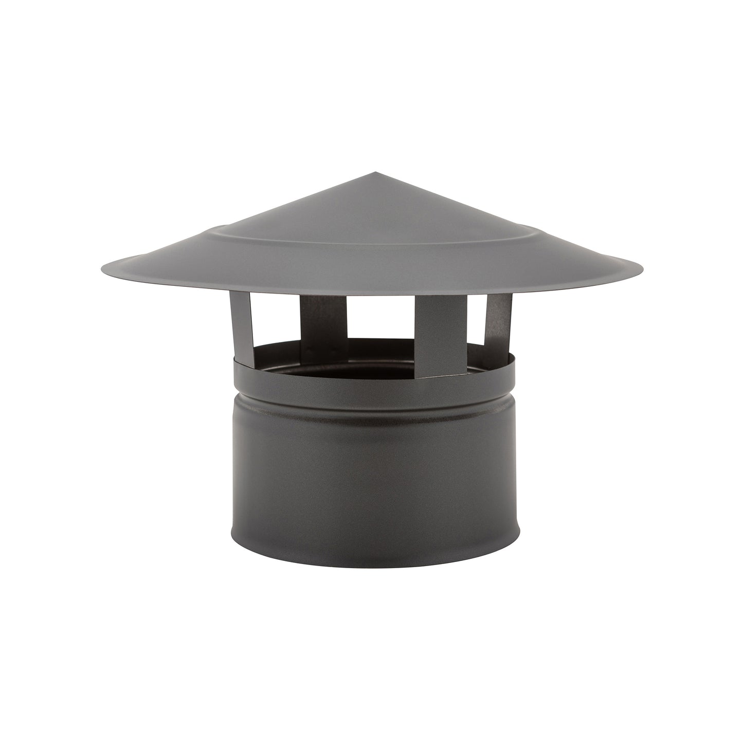 Chapéu sem aba Inox Preto