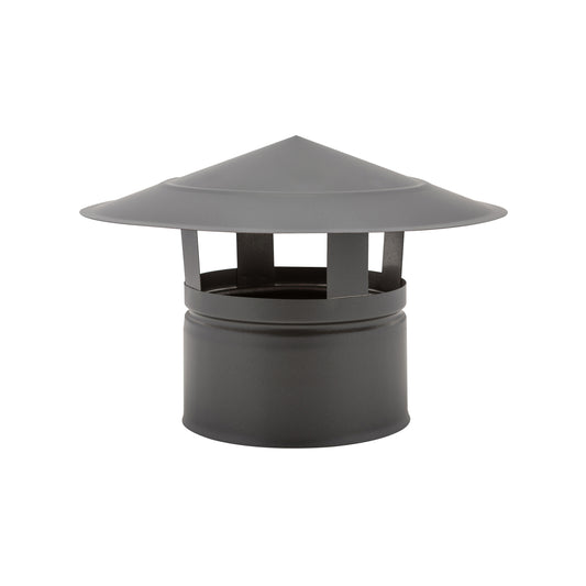 Chapéu sem aba Inox Preto