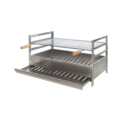 Churrasqueira de Pousar em Aço Inox Eco