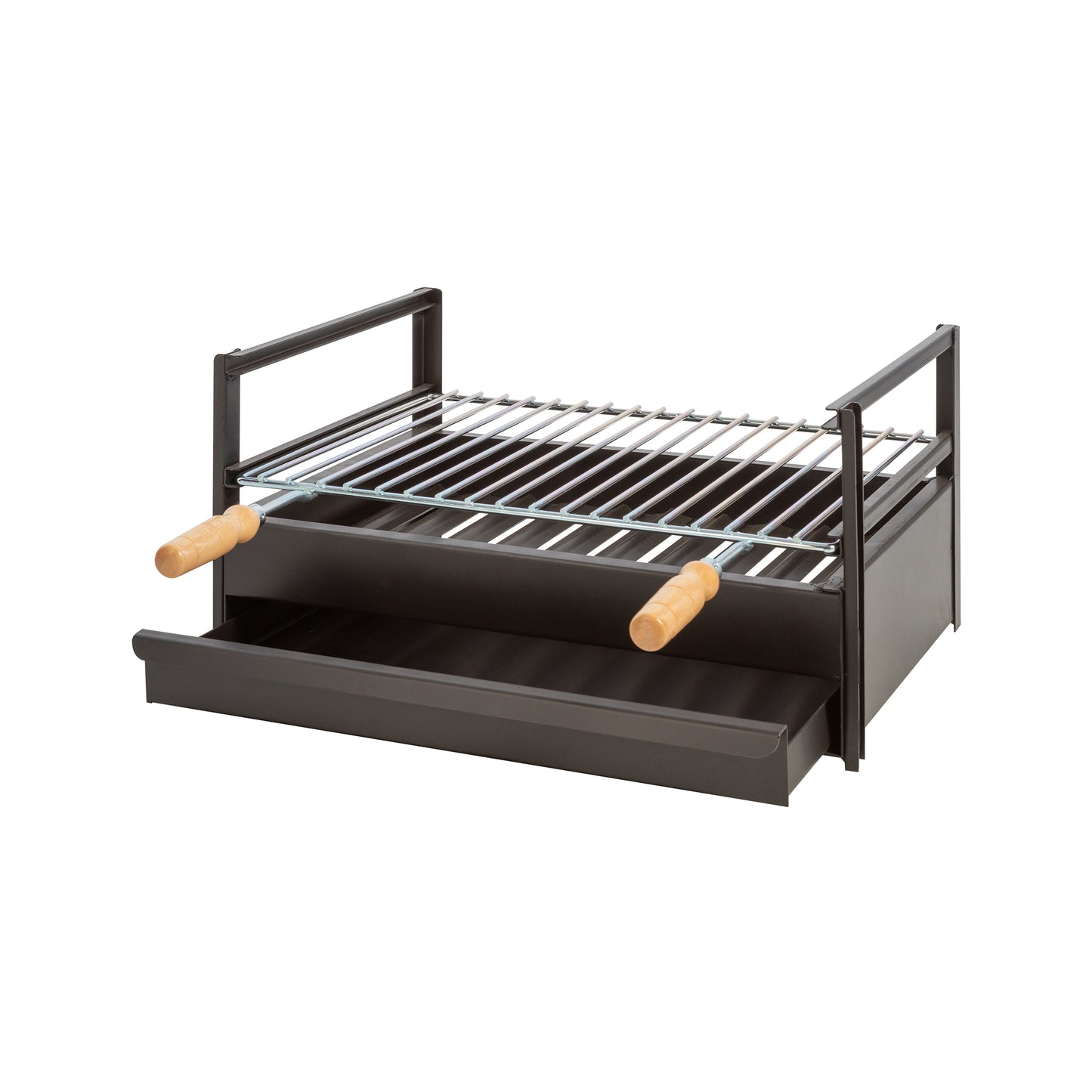 Churrasqueira de Pousar Aço Preto