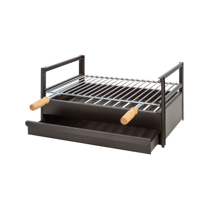 Churrasqueira de Pousar Aço Preto