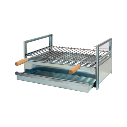 Churrasqueira de Pousar em Aço Zincado