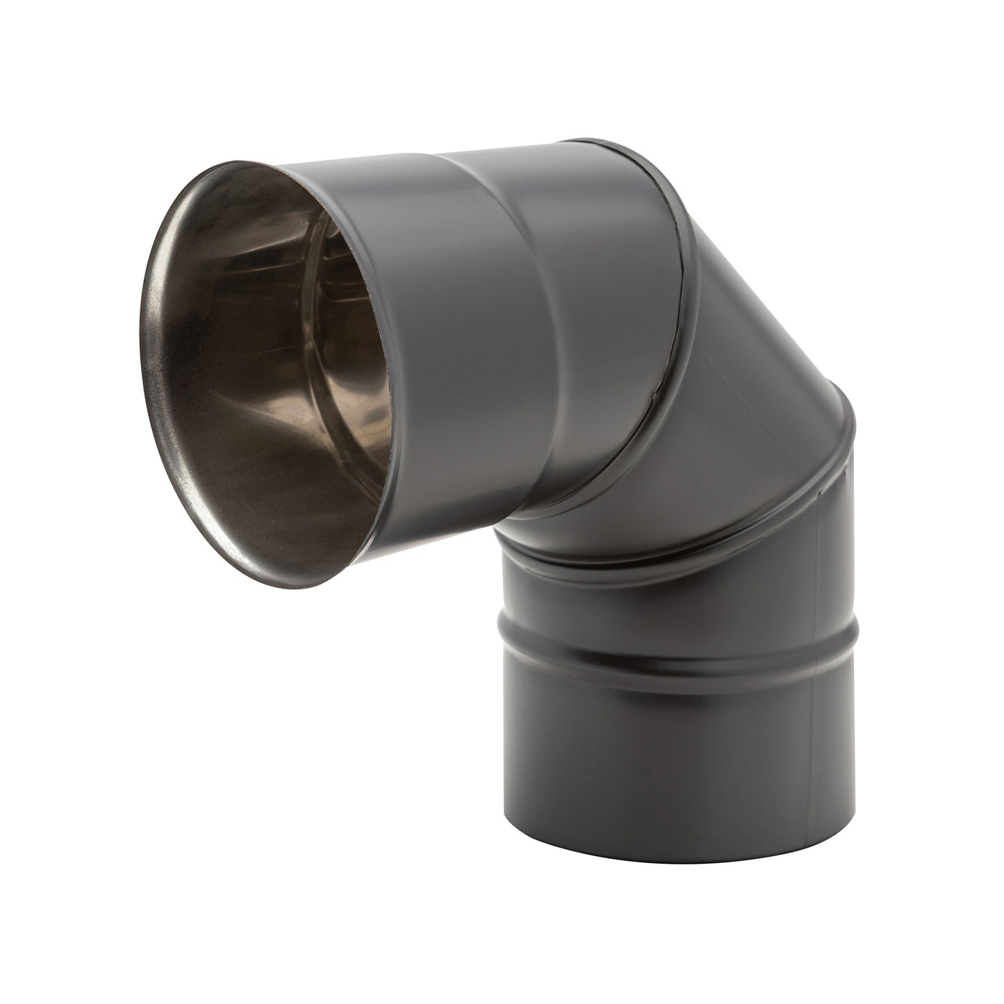 Curva Inox Antracite a 90º