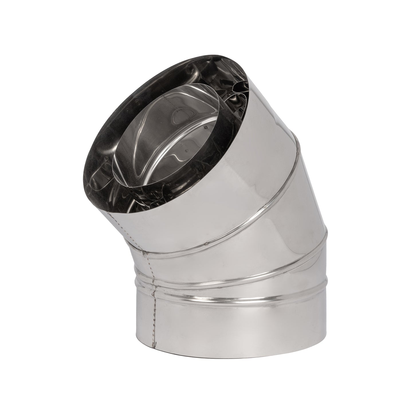 Curva Inox Bifluxo a 45º