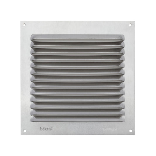 Grelha em Alumínio Natural sem Rede