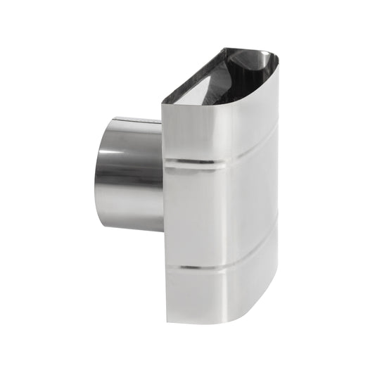 Saída de Fachada Inox 0.5