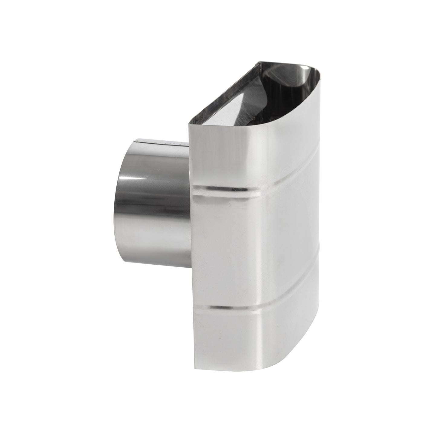 Saída de Fachada Inox 0.4