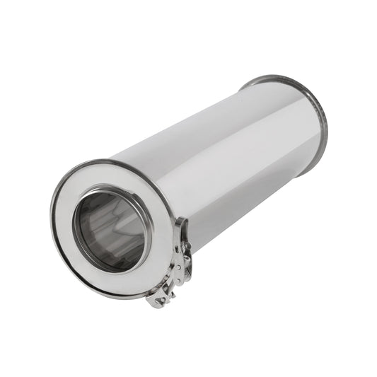 Tubo Inox Rígido Duplo TF - 1 Metro